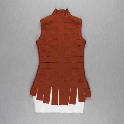 Stripe-Knitted-Bandage-Dress-K812-2