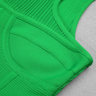 Green-Sleeveless-Bandage-2-Piece-Set-B1295-11