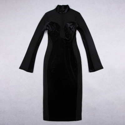 Mesh-Long-Sleeve-Maxi-Dress-B1450-15