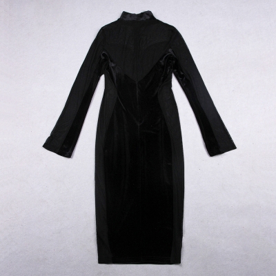 Mesh-Long-Sleeve-Maxi-Dress-B1450-6
