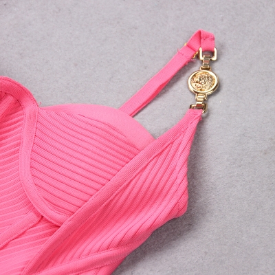 Beryl-Large-Versace-Pink-Bandage-Dress-B1681-10