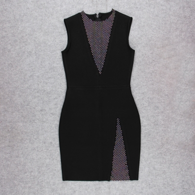 Sleeveless-Deep-V-Bandage-Dress-K1017-10