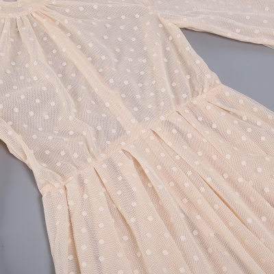 Long-Sleeve-Mesh-Dress-﹠-Lace-Waist-Sealing-Set-K1053-16