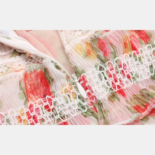 Floral Designs Lace Ruffle 2 Piece Set K263 (5)