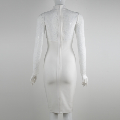 Long-Sleeve-Lace-Bandage-Dress-K566-20