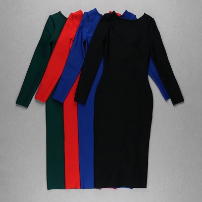Zipper-Long-Sleeve-Bandage-Dress-K820-54