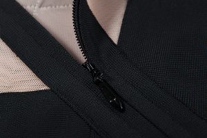 black-mesh-patchwork-long-sleeve-sexy-bandage-bodysuit-7
