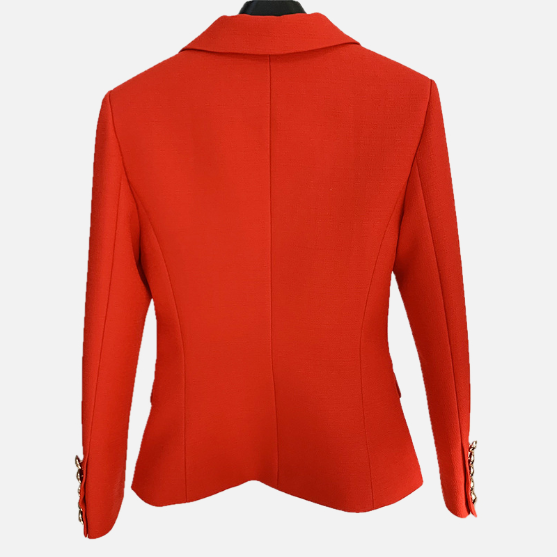 Double Breasted Red Blazer K1001 2