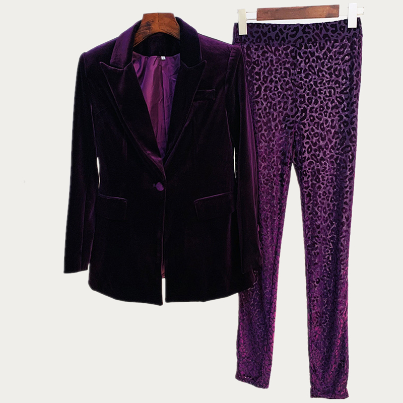 Purple-Leopard-print-Blazer-Set-D067-13